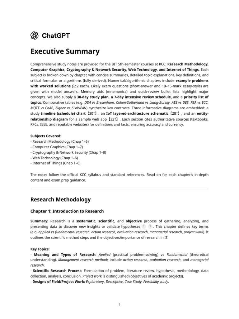 Bit Notes | PDF