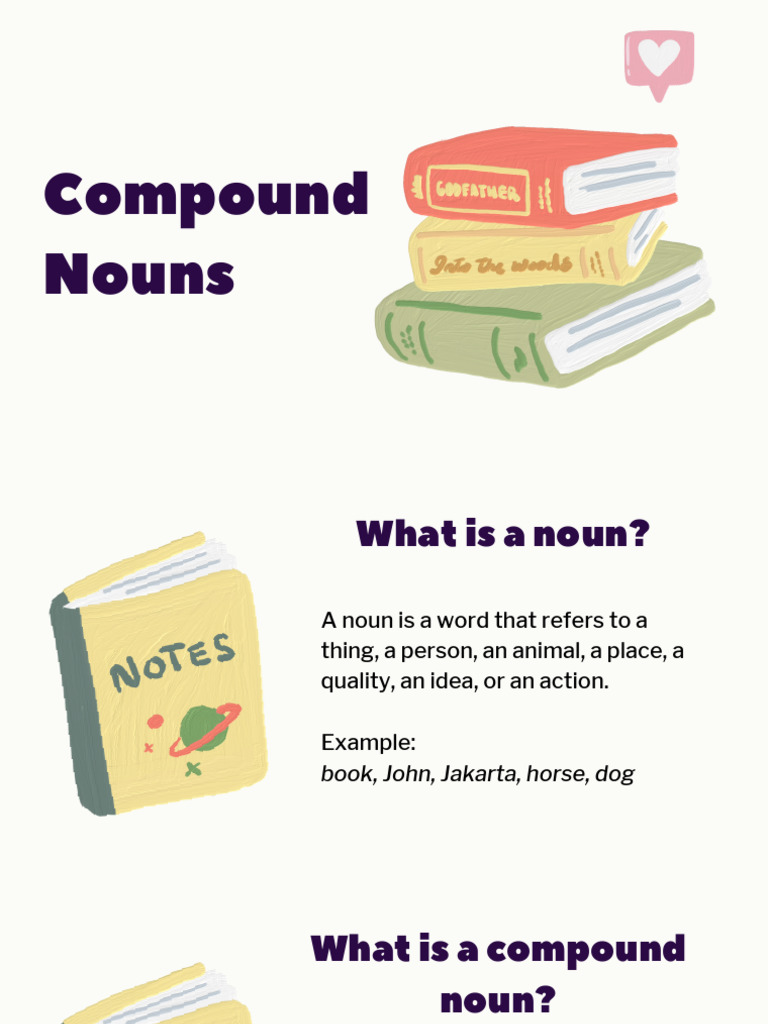 Compound Nouns | PDF