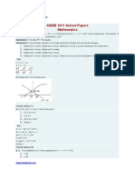 AIEEE 2011 Solved Papers