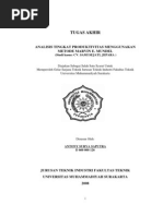 Download Analisis Tingkat Produktivitas Menggunakan by Andika Arnanta SN102076722 doc pdf