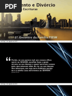 Família - Parte 1 - Casamento e Divórcio segundo as Escrituras