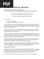 Download Healing Sexual Trauma - Peter A Levine PhD by carryingwater SN102077419 doc pdf