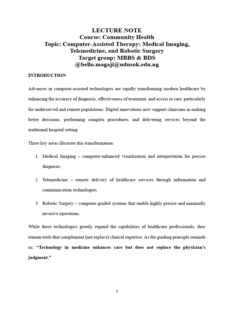 Lecture Note 7 | PDF