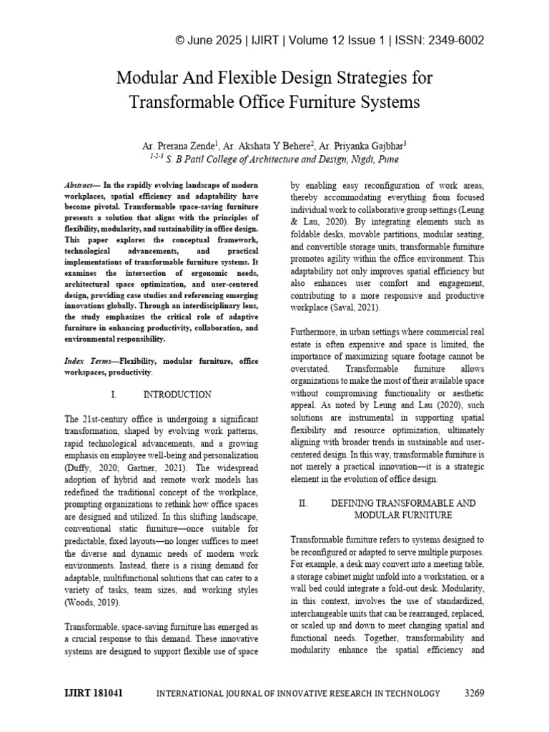Modular and Flexible Design Strategies | PDF | Internet Of Things | 3 D ...