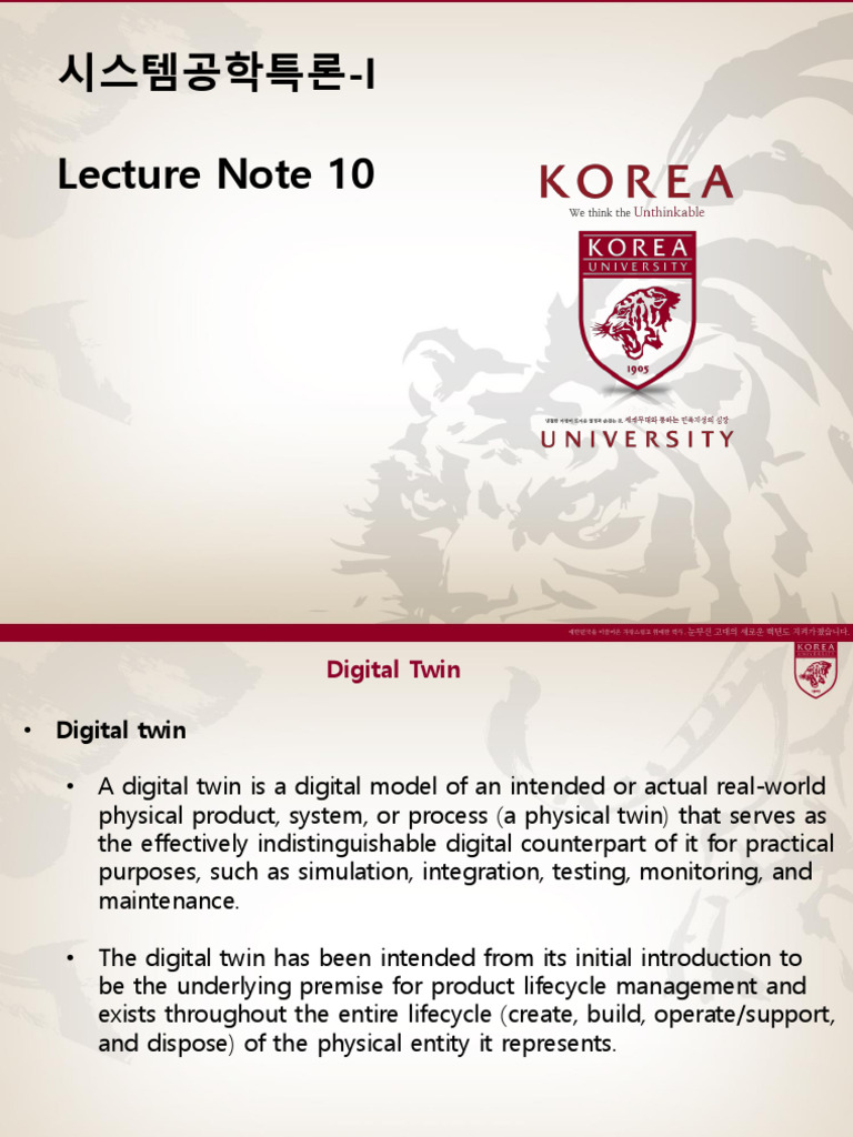 Lecture Note 10 | PDF | Internet Of Things | Simulation