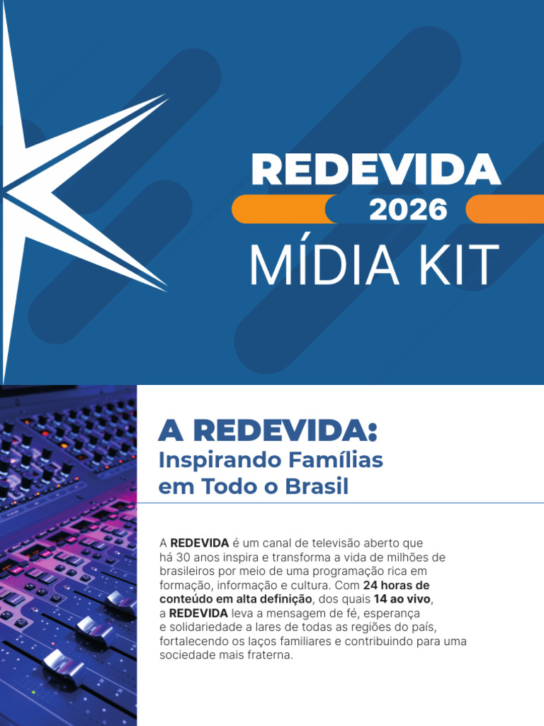 Midia Kit Redevida 2026 | PDF