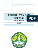 Perekrutan Dan Seleksi