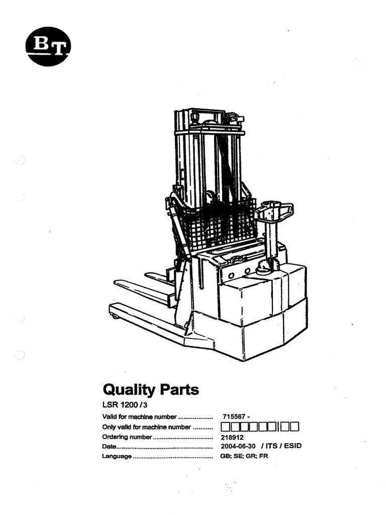 LSR 1200-3 part | PDF