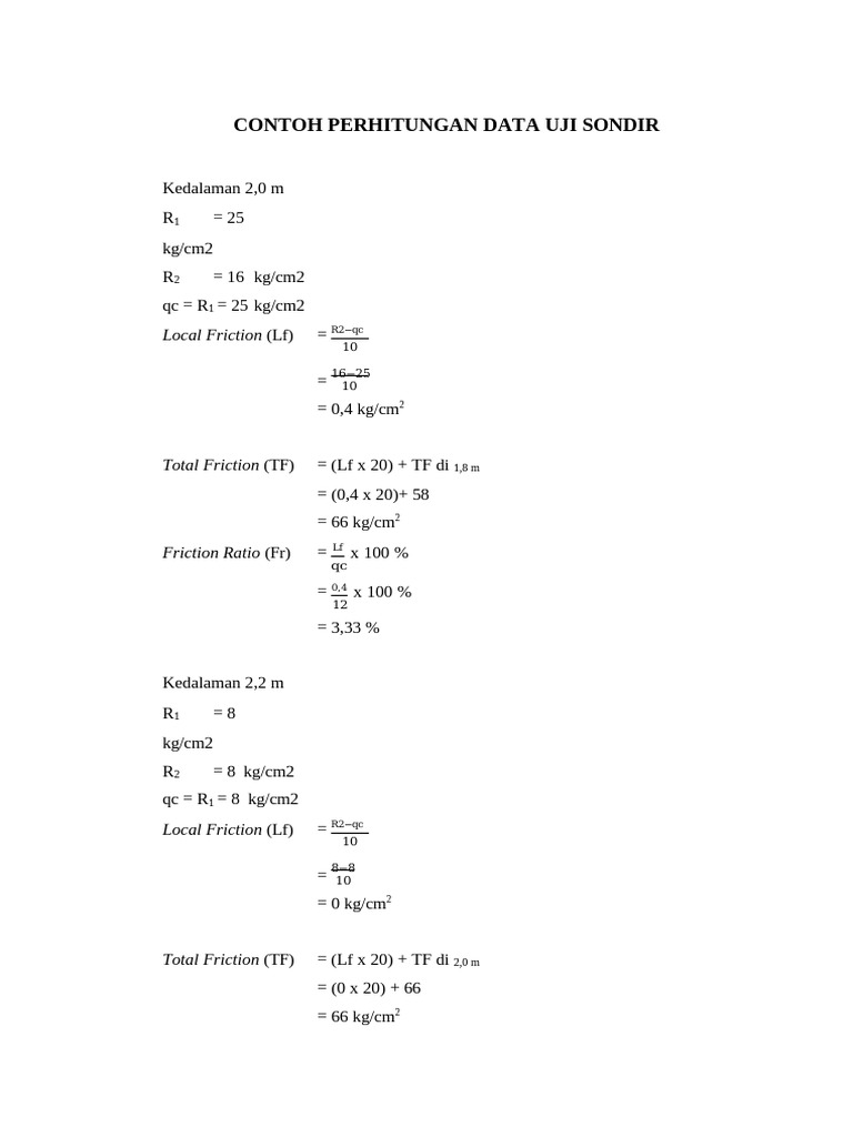 data sondir | PDF