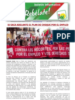 Iu Saca Adelante El Plan de Choque Por El Empleo: Publicación Del Consejo Andaluz de IULV-CA Julio, 2012 Número 46