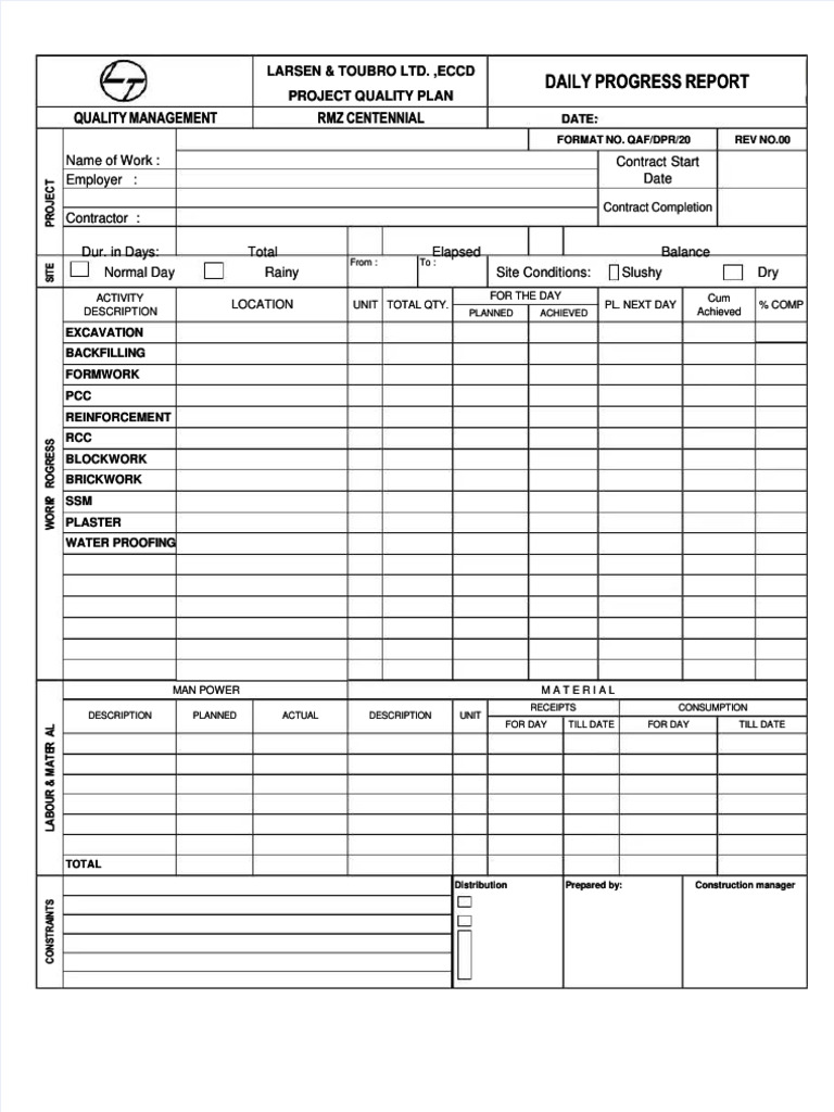 PDF Daily Progress Report Compress | PDF