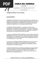 Código de Ética e de Conduta 2012