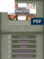 HACCP kunjungan lapangan
