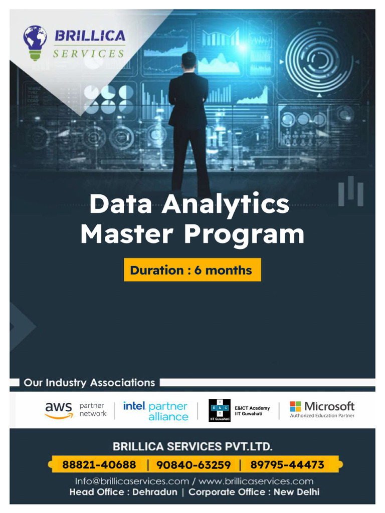 Data Analytics Master Program Course Content 2024 | PDF