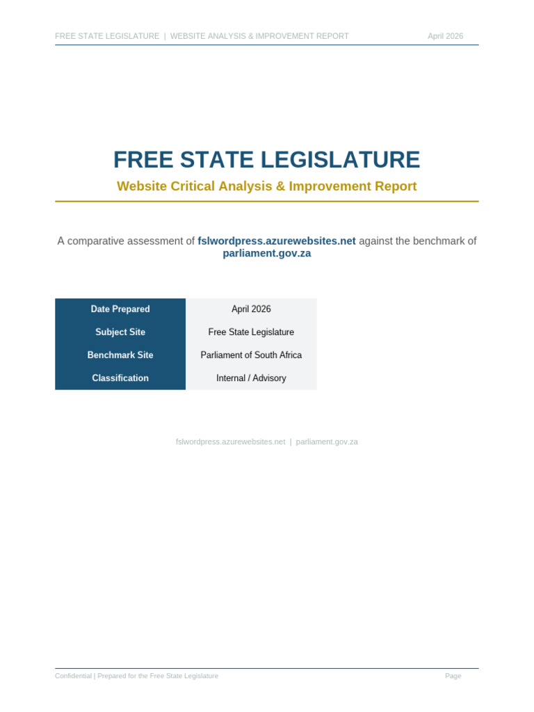 FSL Website Analysis Report | PDF | Word Press | Websites