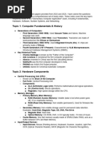 Class 11 IP Chapter 1 Quick Notes | PDF | Computer Data Storage ...