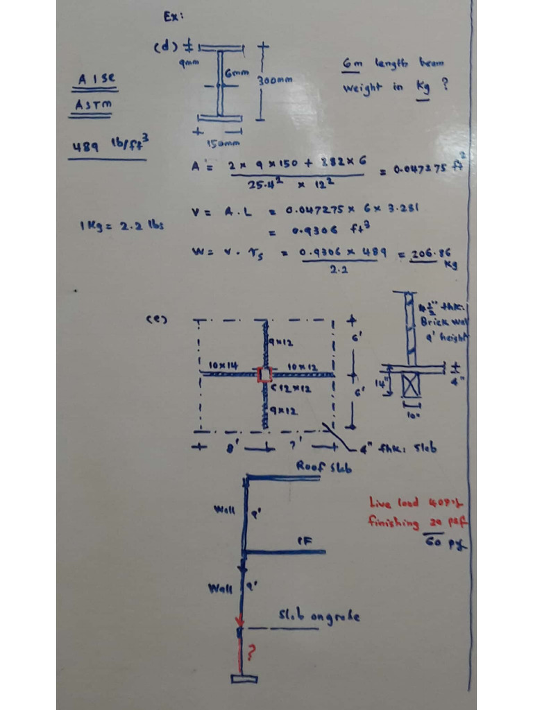 RC USN No.2 (Statically Determinate Structure) | PDF