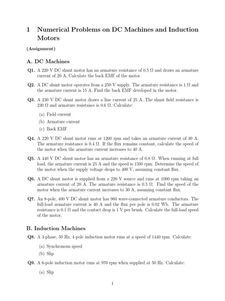 BEE Assignment 2 | PDF