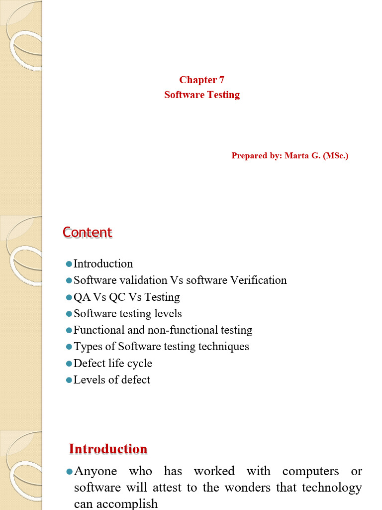 New_FSE_CH7_CS (1) | PDF | Software Testing | Software Release Life Cycle