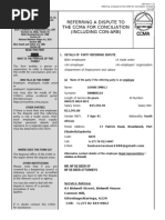 CCMA Rescission Application Form 2023 | PDF | Private Law | Justice