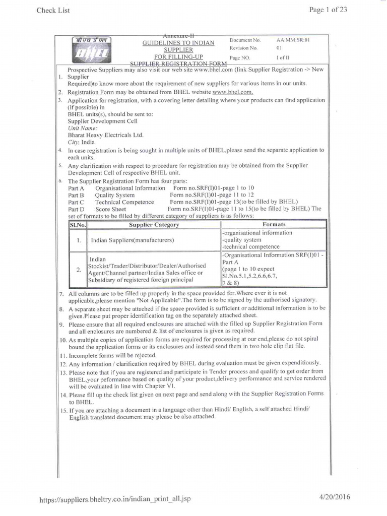 SRF Application | PDF