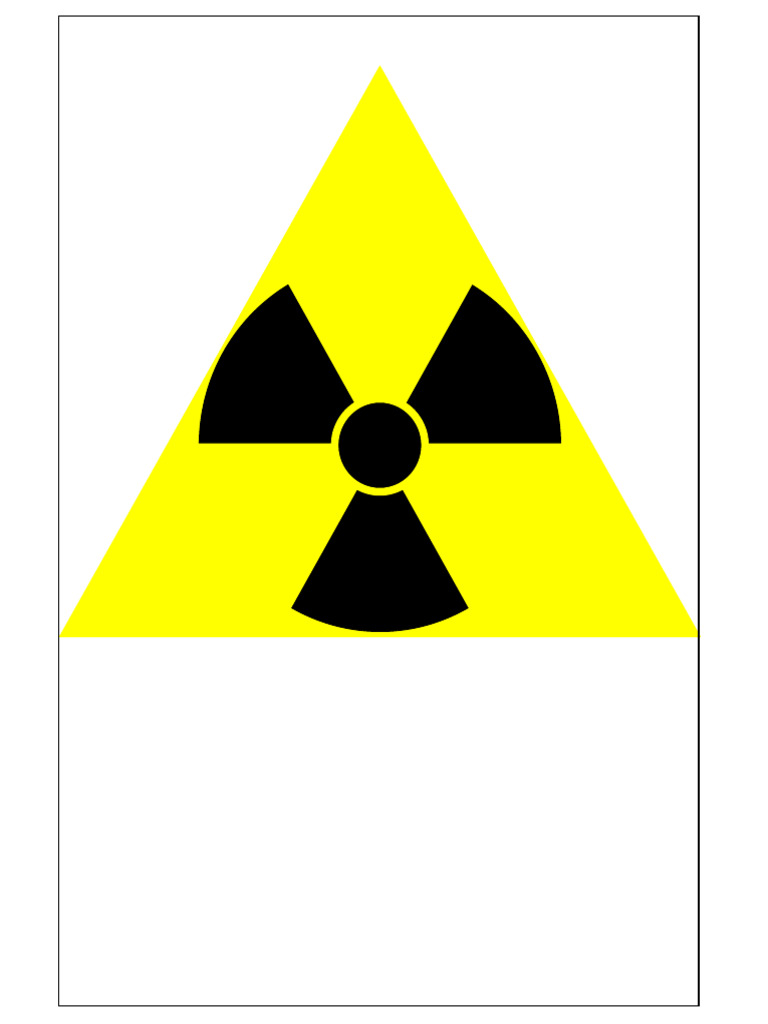 Radiation Sign - Medical - Pds | PDF