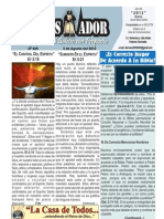 2012-08-05 "EL CONQUISTADOR" Boletín Semanal de La Casa de Todos