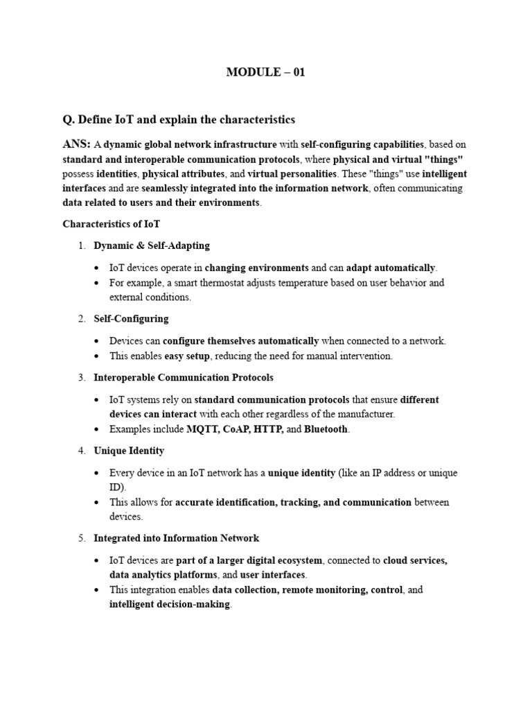 MODULE - 01 | PDF