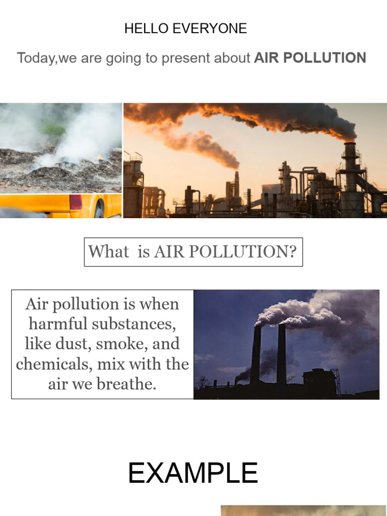 Air Pollution | PDF
