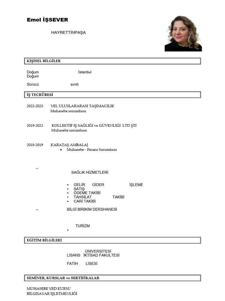 Emel CV | PDF