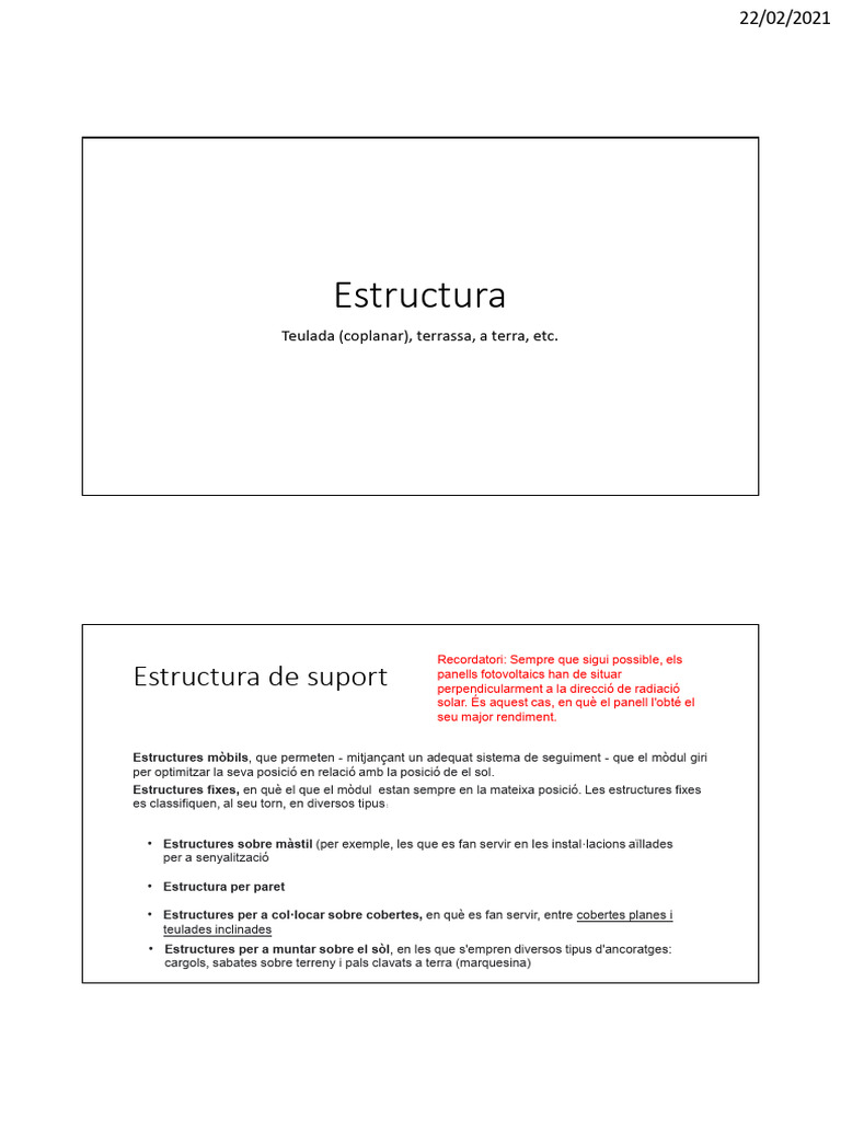 Estructura | PDF