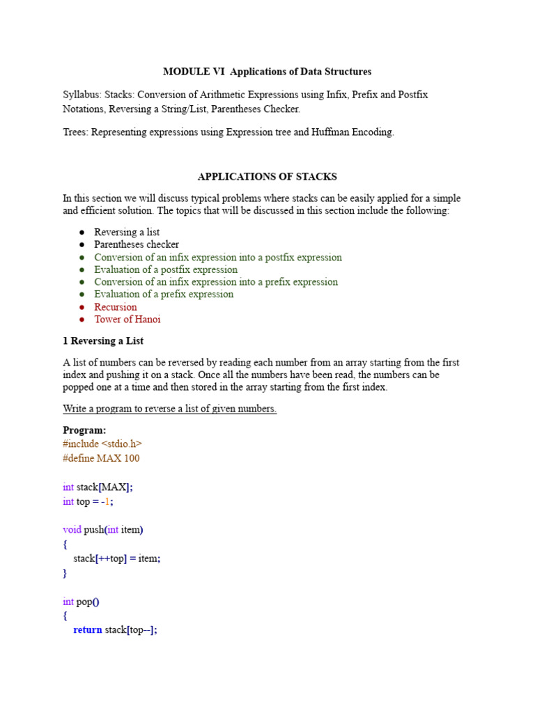MODULE VI Applications.docx | PDF | Computer Programming | Software ...