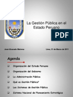 Gestión Pública Del Estado Peruano