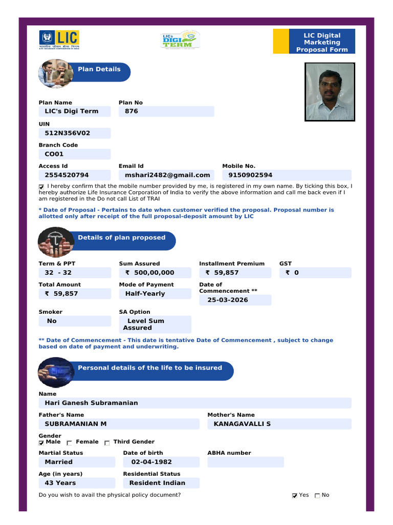 Document | PDF | Insurance | Life Insurance