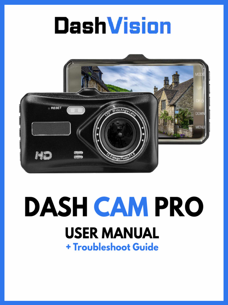 Dash Cam Pro (Manual)_compressed | PDF | Camera | Usb
