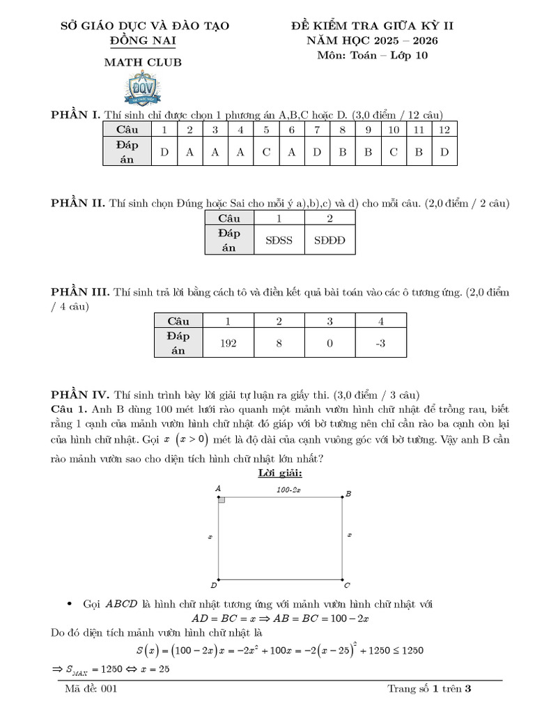 DAP AN | PDF