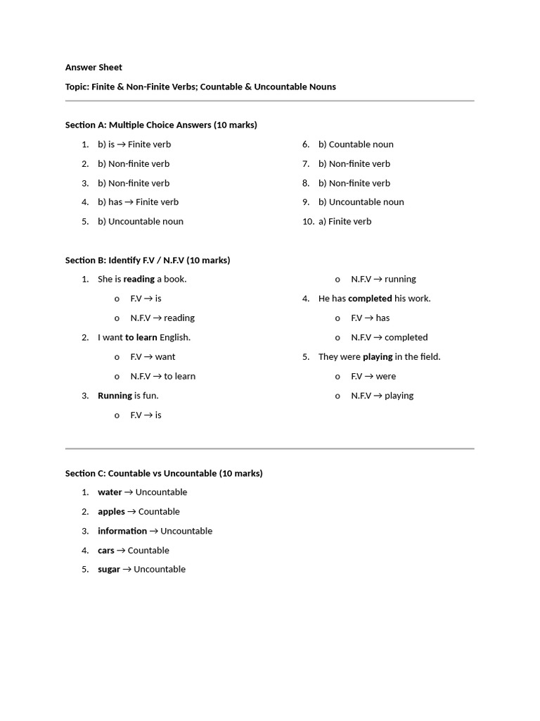 Test Answer 2 | PDF