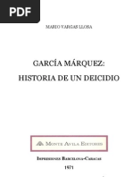 Download Vargas Llosa Mario - Garcia Marquez Historia de Un Deicidio by Yazmina Novoa SN102097308 doc pdf