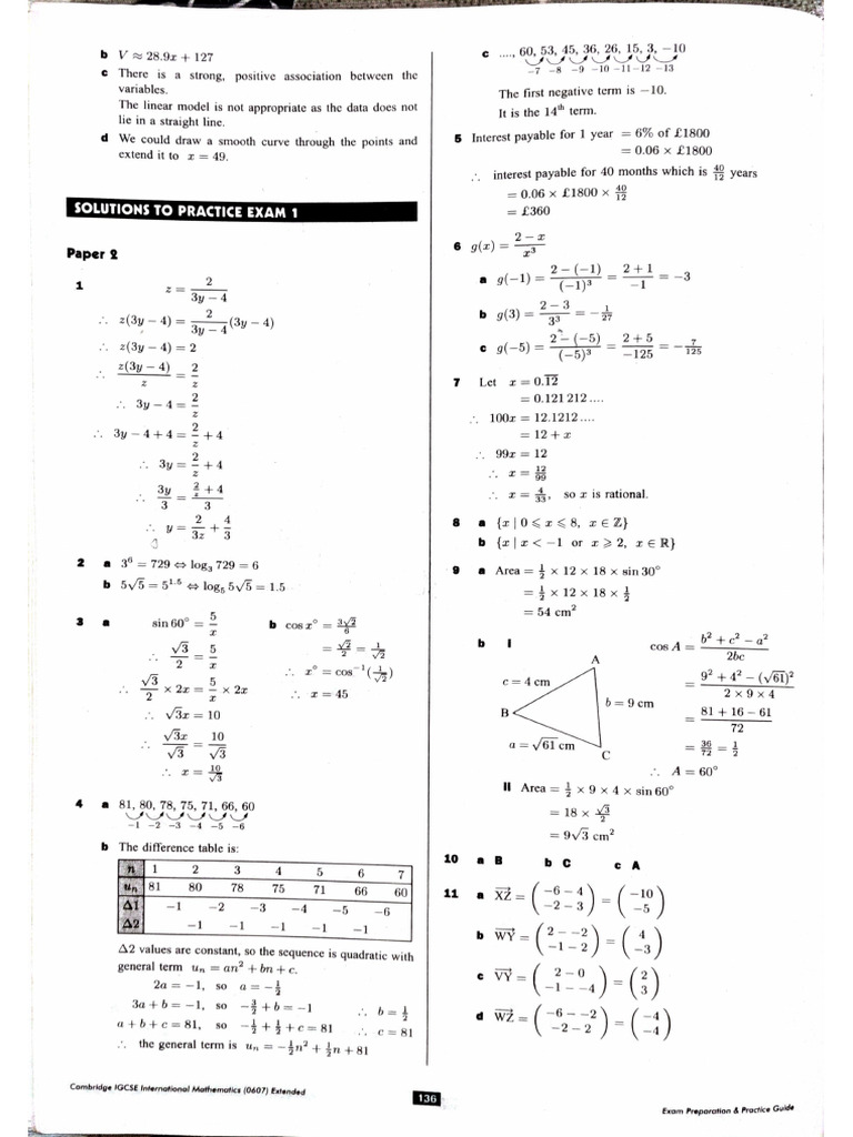 Practice Exam 1 MS | PDF