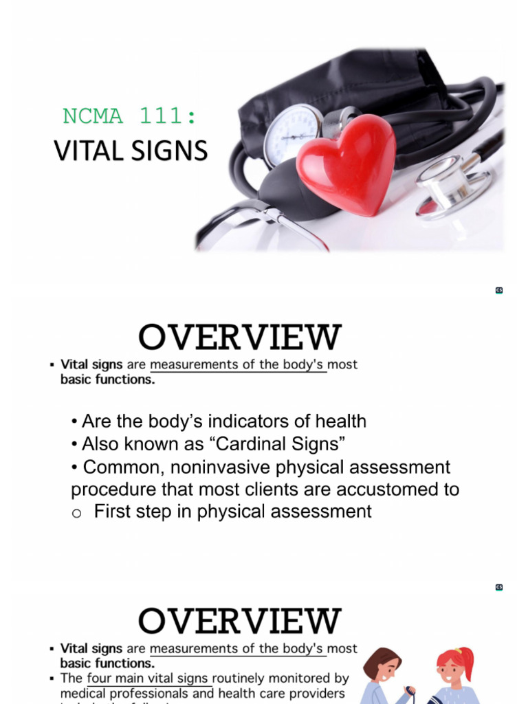 Vital Signs 20241 | PDF