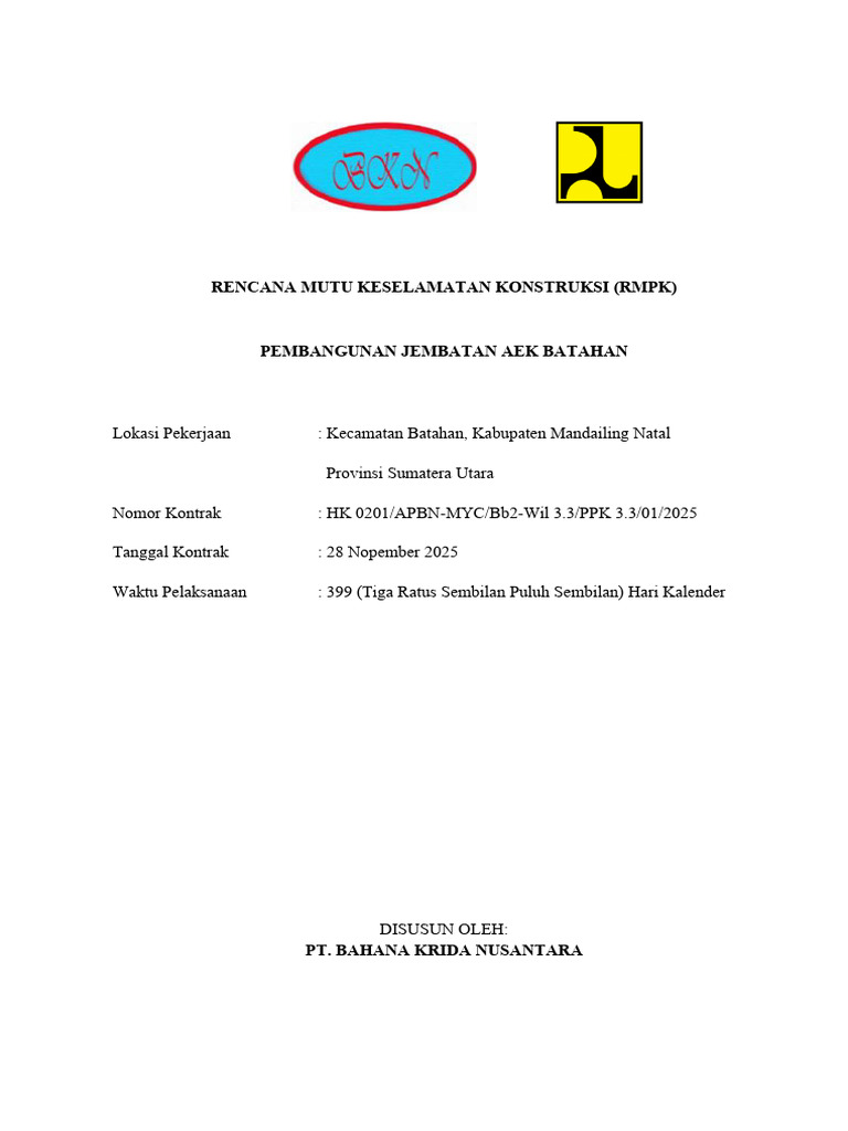 Rmpk Final Batahan | PDF