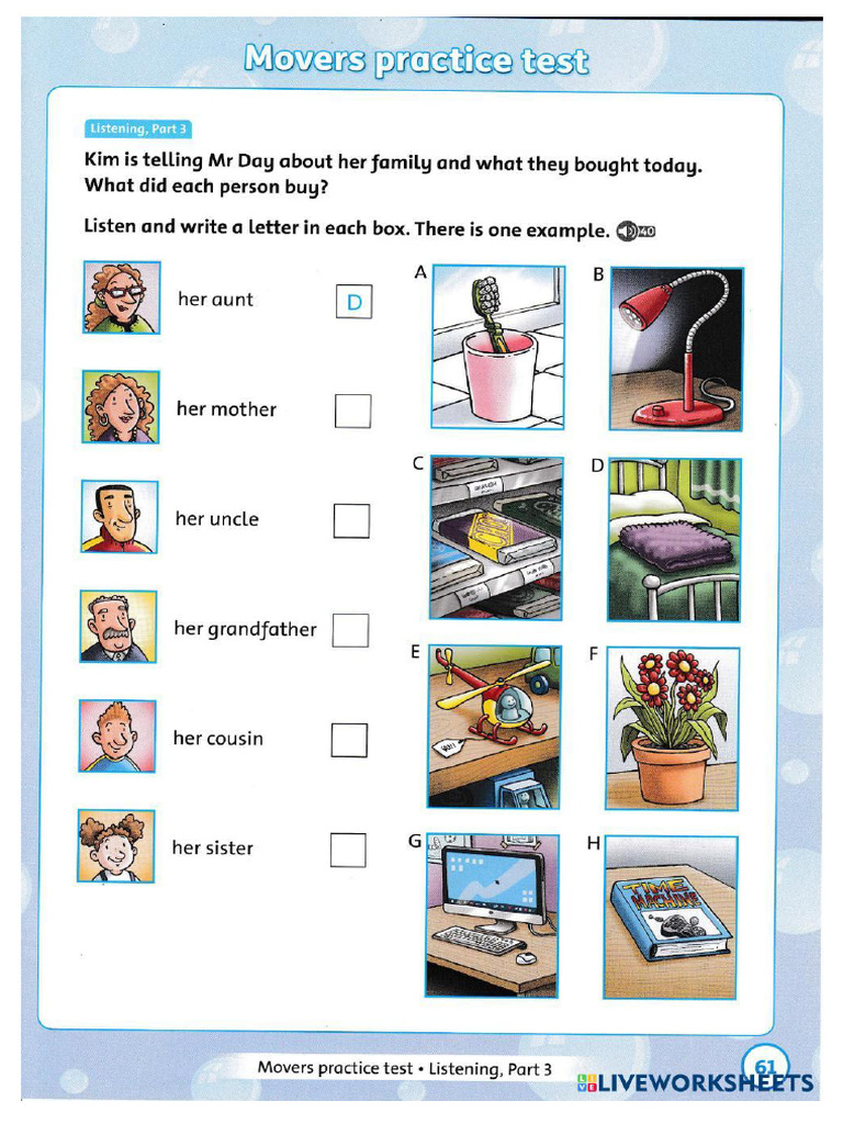 Worksheet 7759912 | PDF