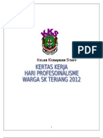 Kertas Kerja Hari Profesionalisme Warga SKT 2012