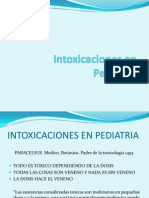 Intoxicaciones Pediatría