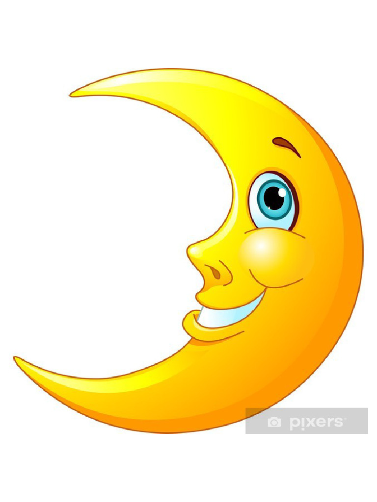 Stickers Smiling Moon | PDF