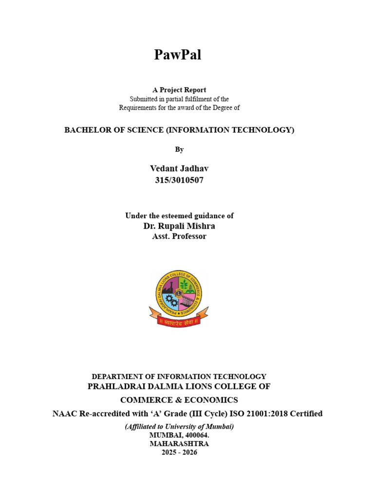 Front Pages for Black Book (2) | PDF