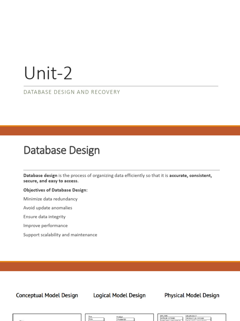 unit-2 | PDF | Database Transaction | Database Index