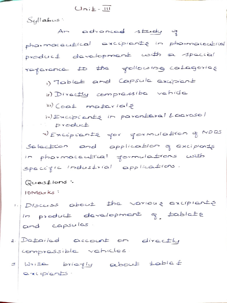 Unit -3 PPD | PDF