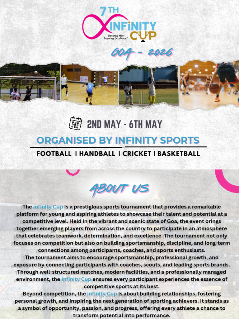 7th Infinity Cup- Goa | PDF | Sports | Hotel
