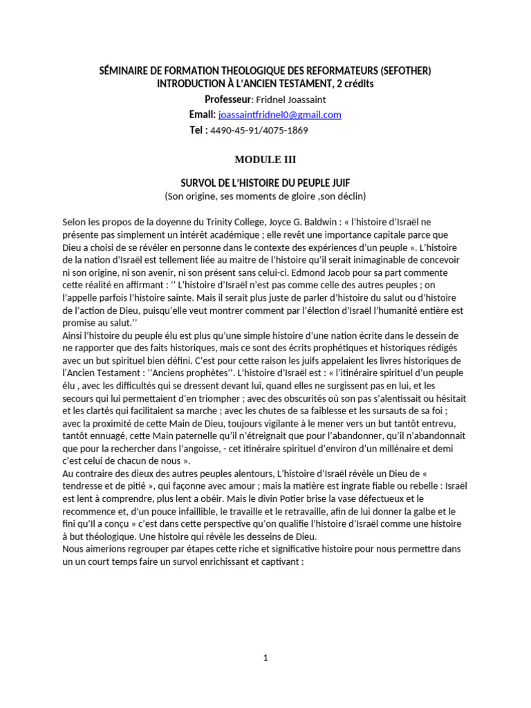 Ancien T | PDF | Royaume de Juda | Livres des Rois